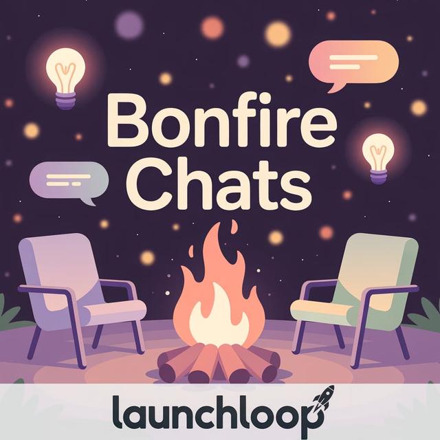 Bonfire Chats #1 by LaunchLoop - Founder speaker series at Vibeworks Dublin